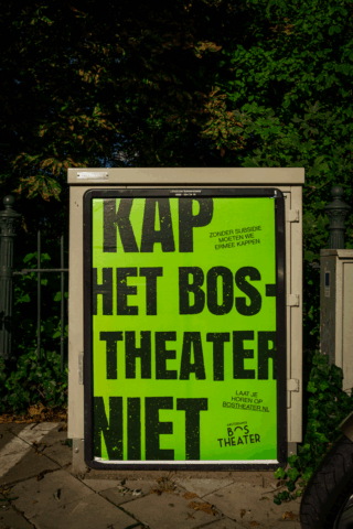 Kap het Bostheater niet
