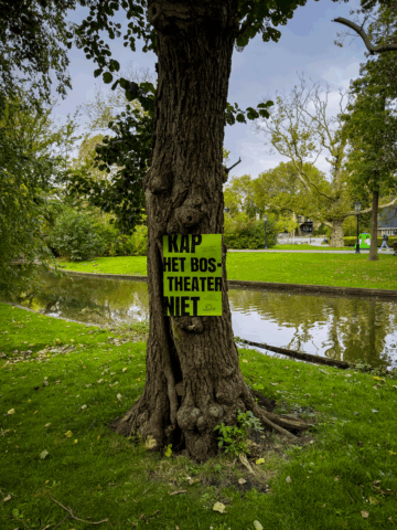 Kap het Bostheater niet