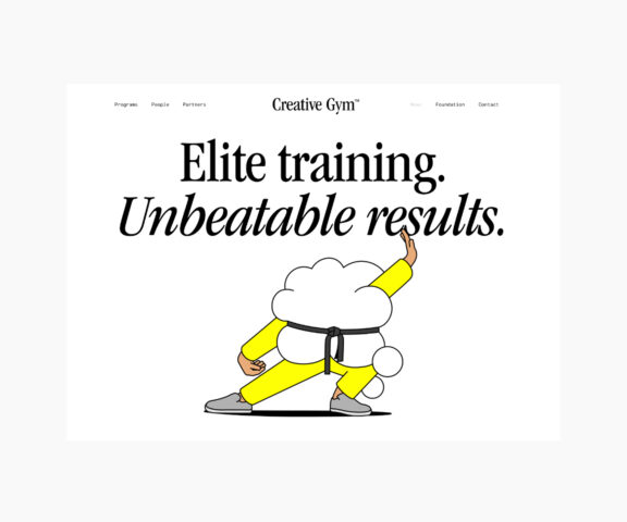 Elite training. Unbeatable results.